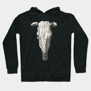 Buffalo Skull Horror Fan Gift Hoodie